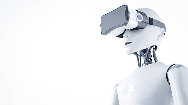 Robotics training in the virtual reality lab