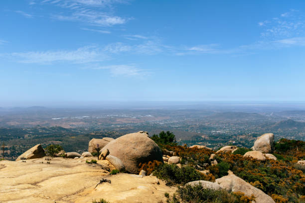 Hiking near the base without trespassing